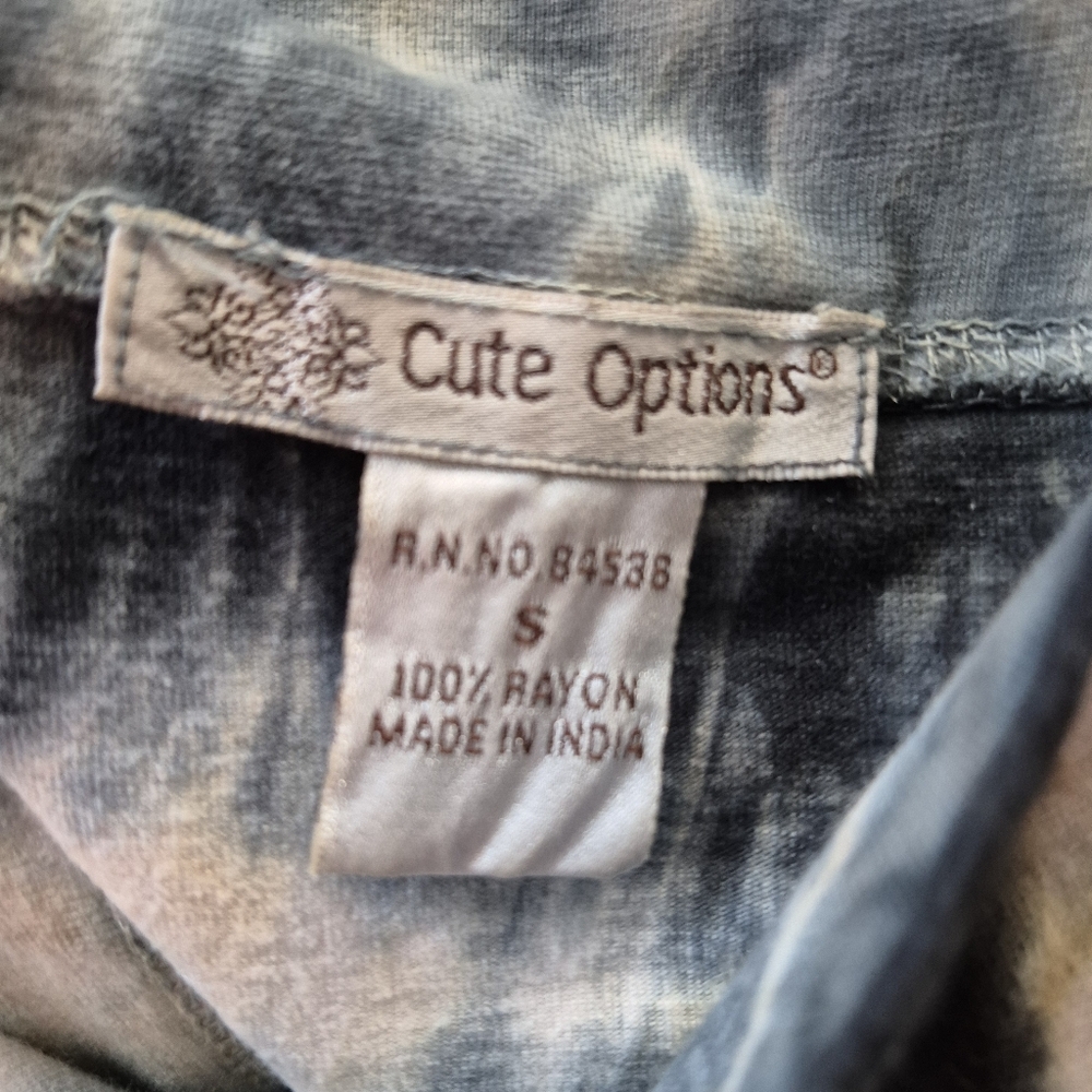 Cute Options Tie-Dye Boho Maxi Skirt Womens Size S - Picture 5 of 5